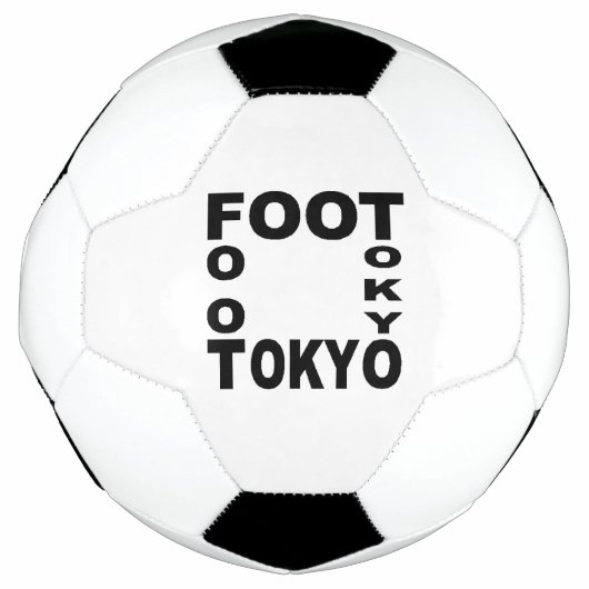 Fußballon FOOT TOKYO Fußball (Vorderseite)
