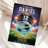 Fußballparty Geburtstag Einladung