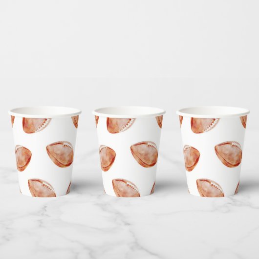 Fußballparty-Papierbecher Pappbecher (Multi)