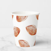 Fußballparty-Papierbecher Pappbecher (Vorderseite)