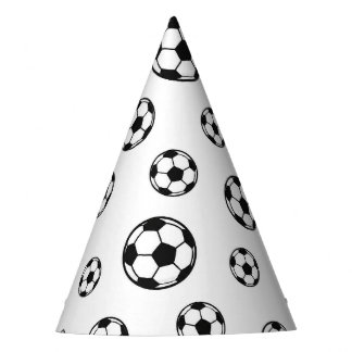 Fußballpartyhüte | Fußballgeburtstagsfeier Partyhütchen