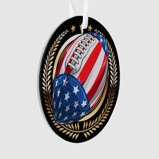 FUSSBALLPATRIOTISCHE ORNATION ORNAMENT (Vorderseite)