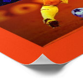 Fußballplakat Poster (Ecke)