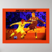 Fußballplakat Poster (Vorne)