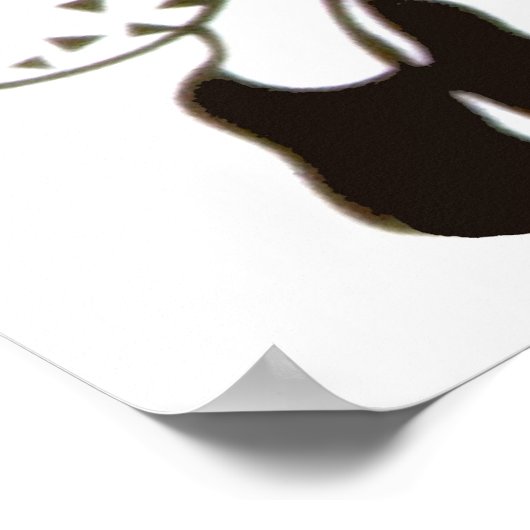 Fußballplakat Poster (Ecke)