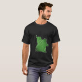 Fußballplatz Angola T-Shirt (Vorne ganz)