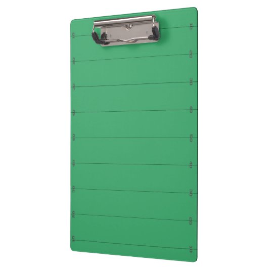 Fußballplatz Klemmbrett (Links)