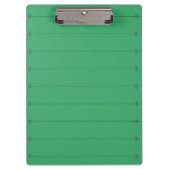 Fußballplatz Klemmbrett (Vorderseite)