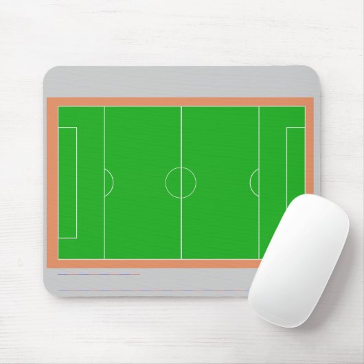 Fußballplatz Mousepad (Mit Mouse)