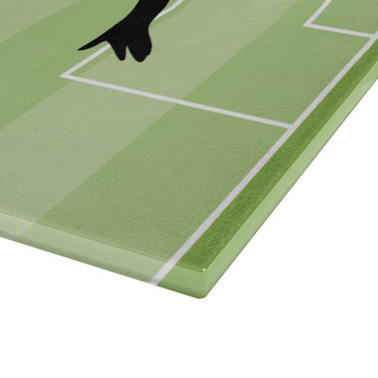 Fußballplatz Schneidebrett (Ecke)