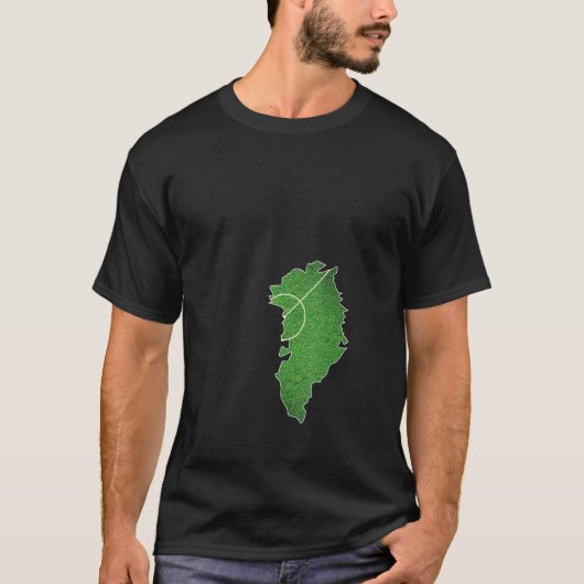 Fußballplatz T-Shirt (Vorderseite)
