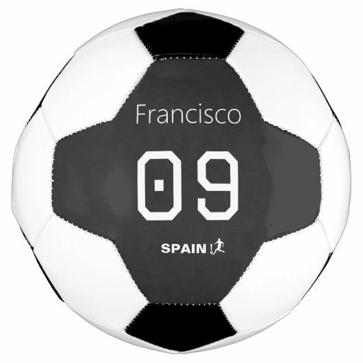 Fußballprofi Monochrome Edition Athlet Fußball (Vorderseite)
