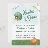 Fußballrookie des Jahres Einladung (Vorderseite)