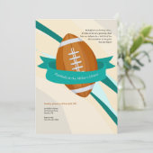 Fußballsaison Einladung (Stehend Vorderseite)