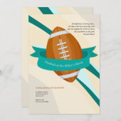 Fußballsaison Einladung (Vorne/Hinten)