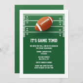 Fußballsaison-Einladungen Einladung (Vorne/Hinten)
