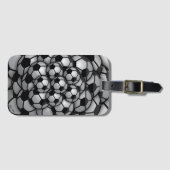 Fußballsaison Gepäckanhänger (Vorderseite (Horizontal))