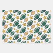 Fußballsaison geschenkpapier set (Vorderseite)