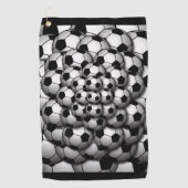 Fußballsaison Golf Handtuch (Vorderseite)