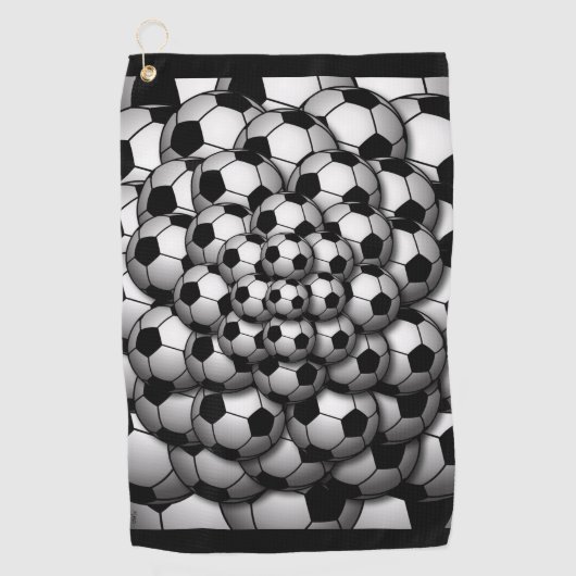 Fußballsaison Golf Handtuch (Vorderseite)