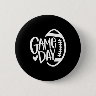 Fußballsaison Lustige Männer Frauen Team Sport Button