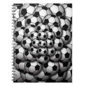 Fußballsaison-Notebook Notizblock (Vorderseite)