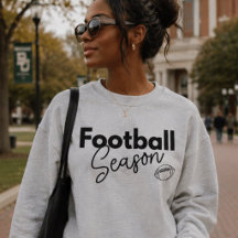 Fußballsaison, Süße Game Day-Crewneck-Pullover
