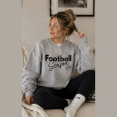 Fußballsaison, Süße Game Day-Crewneck-Pullover Sweatshirt
