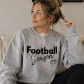 Fußballsaison, Süße Game Day-Crewneck-Pullover Sweatshirt