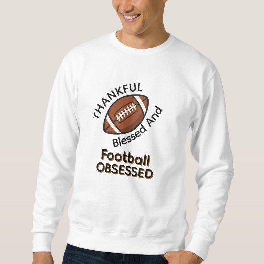 Fußballsaison sweatshirt (Vorderseite)