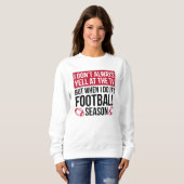 Fußballsaison Sweatshirt (Vorne ganz)