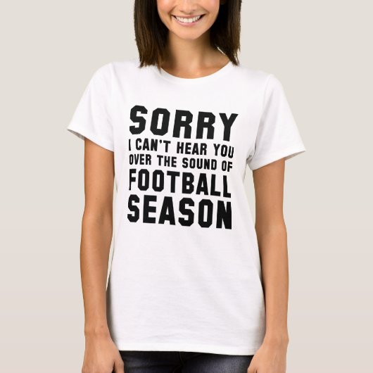 Fußballsaison T-Shirt (Vorderseite)