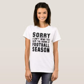 Fußballsaison T-Shirt (Vorne ganz)