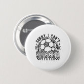 Fußballsaison-Verpflichtung ist mein einziges sozi Button (Vorne & Hinten)