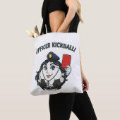 Fußballschiedsrichter als Polizist Tasche (Von Nahem)