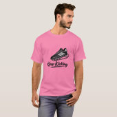 Fußballschuh T-Shirt "Keep Kicking" (Vorne ganz)