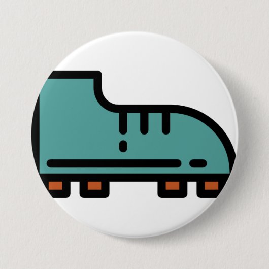 Fußballschuhe Button (Vorderseite)