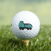Fußballschuhe Golfball (Insitu T-Shirt)