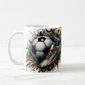Fußballschuhe Kaffeetasse (Links)