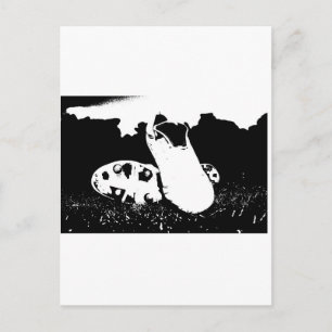 Fußballschuhe Postkarte