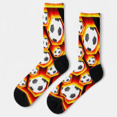 Fussballsocken für absolute Fans Socken (Linkes Detail)