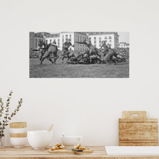 Fußballspiel 1920 poster (Küche)