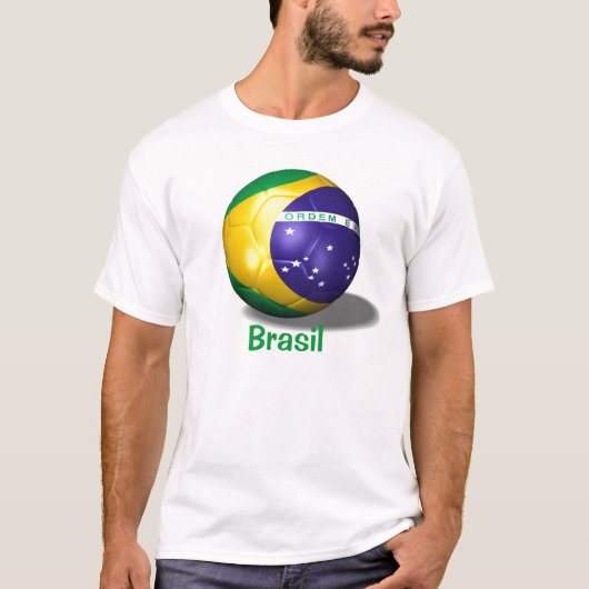 Fußballspiel Brasilien, Brasilien T-Shirt (Vorderseite)