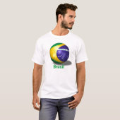 Fußballspiel Brasilien, Brasilien T-Shirt (Vorne ganz)