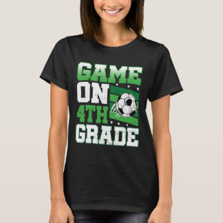 Fußballspiel der 4. Klasse Ck zur Schule Süße Spor T-Shirt