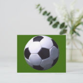 Fußballspiel Einladung (Stehend Vorderseite)