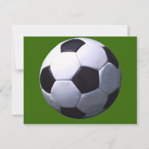 Fußballspiel Einladung