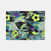 Fußballspiel Fleecedecke (Vorderseite (Horizontal))