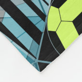 Fußballspiel Fleecedecke (Ecke)