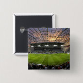 Fußballspiel, Forsyth Barr Stadium, Dunedin Button (Vorne & Hinten)